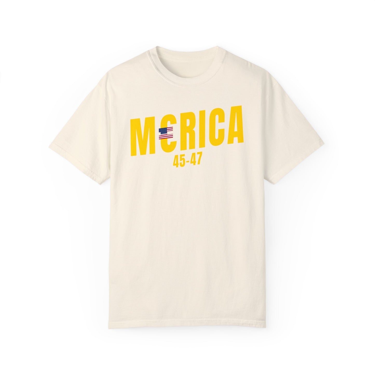 Merica T-shirt Gold