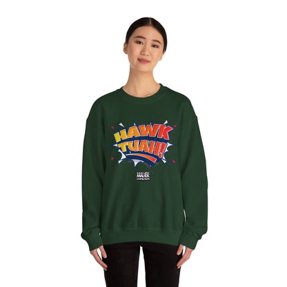 MAL€K Hawk Tuah Crewneck Sweatshirt V4