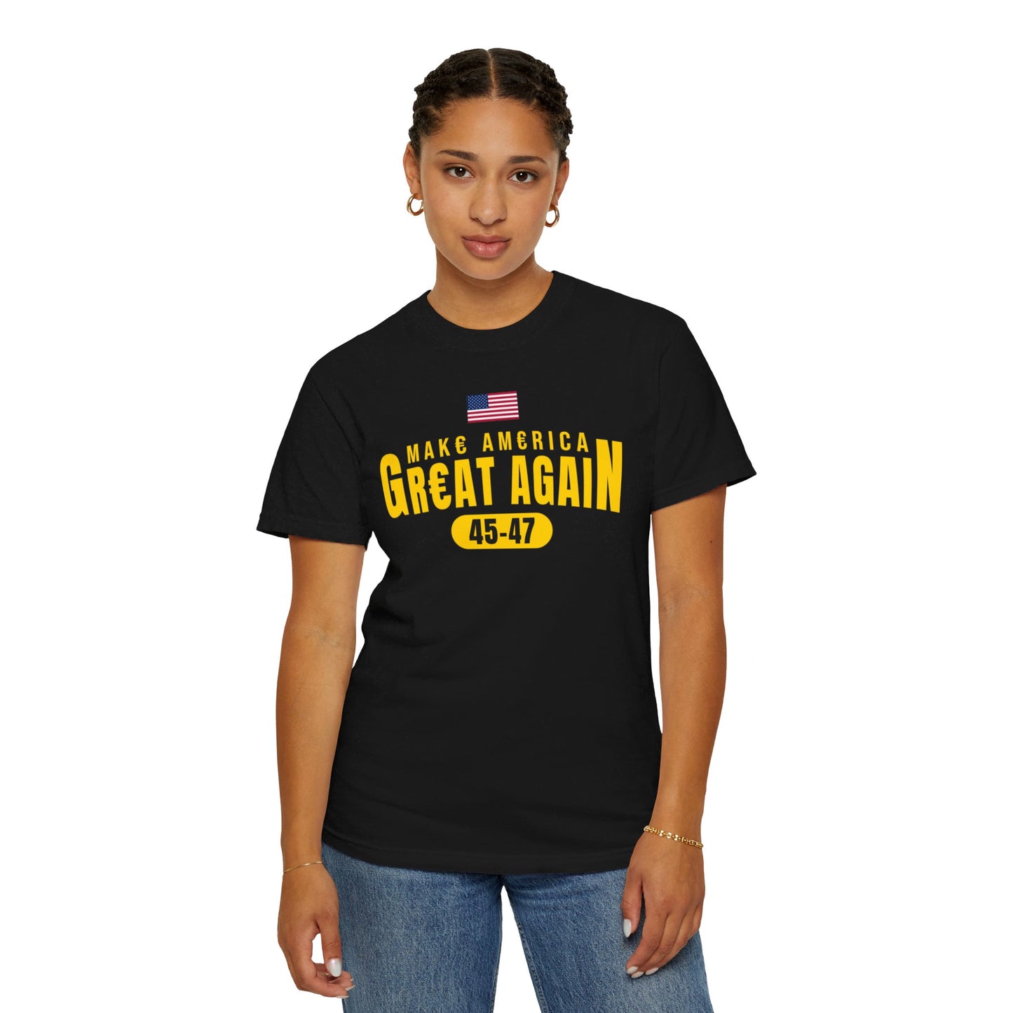 Make America Great Again Black-Gold T-shirt