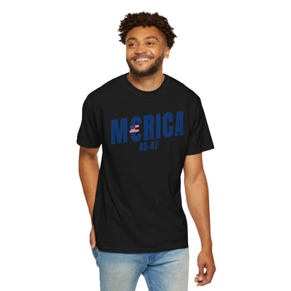 Merica T-shirt Blue