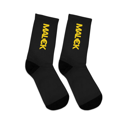 MAL€K Black Socks v4