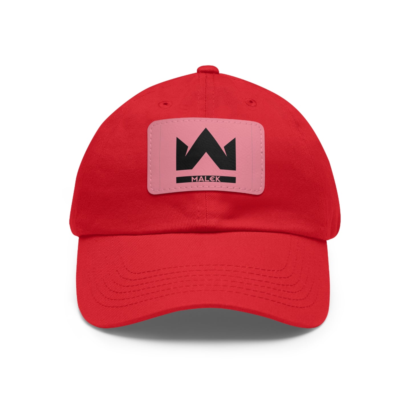 MAL€K Hat with Leather Patch (Rectangle)