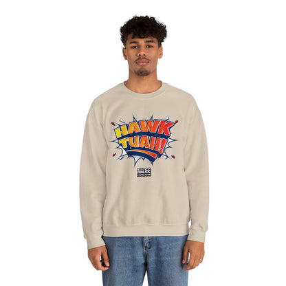 MAL€K Hawk Tuah Crewneck Sweatshirt V4