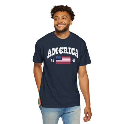 America T-shirt White