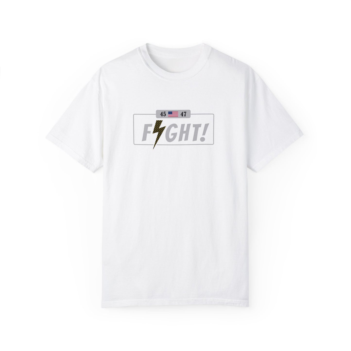 Fight T-shirt Silver