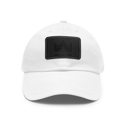 MAL€K Hat with Leather Patch (Rectangle)