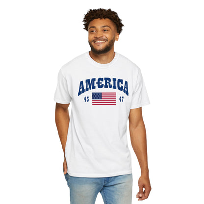 America T-shirt Blue