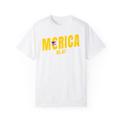 Merica T-shirt Gold