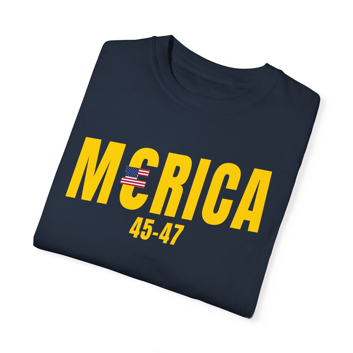 Merica T-shirt Gold