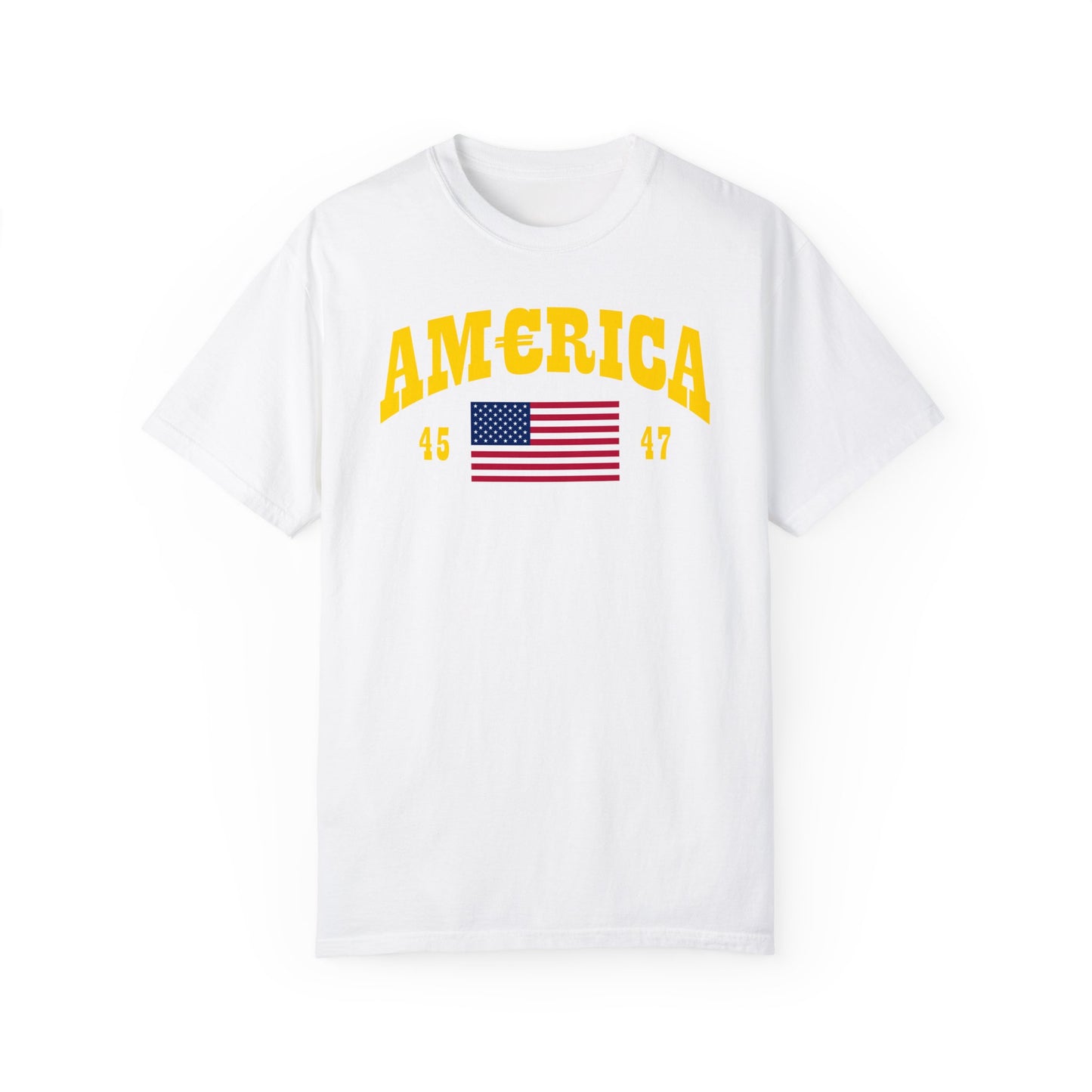 America T-shirt Gold