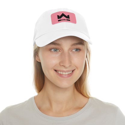 MAL€K Hat with Leather Patch (Rectangle)