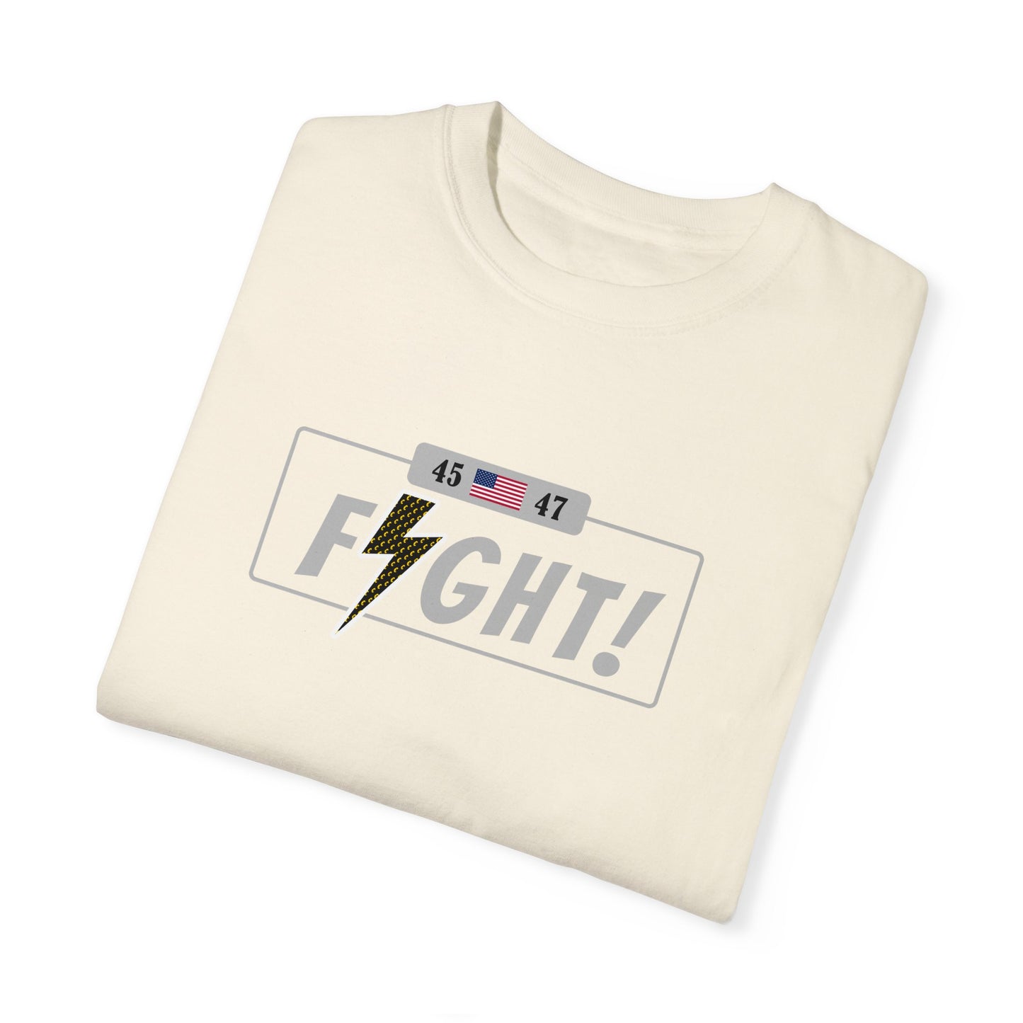 Fight T-shirt Silver