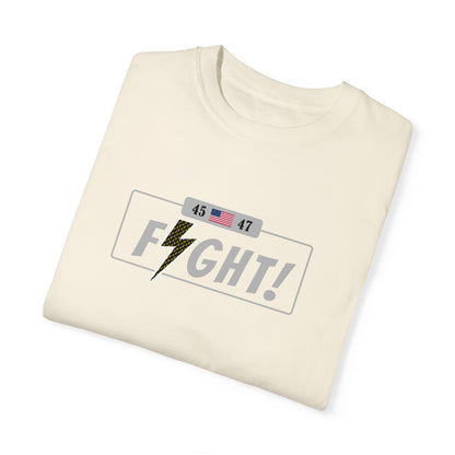 Fight T-shirt Silver