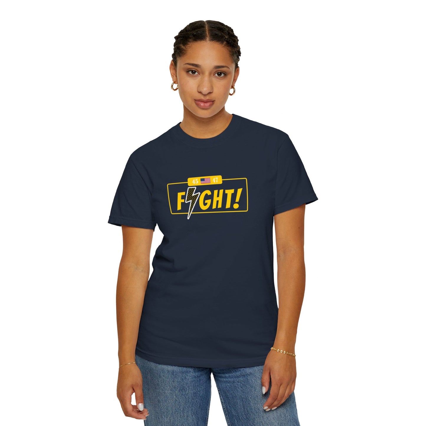 Fight T-shirt Gold