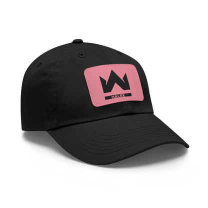 MAL€K Hat with Leather Patch (Rectangle)