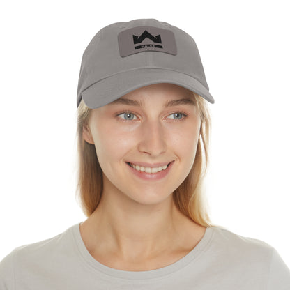 MAL€K Hat with Leather Patch (Rectangle)