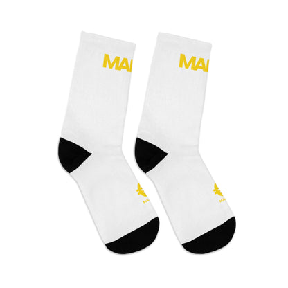 MAL€K White Socks V2