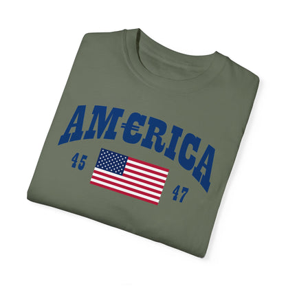 America T-shirt Blue