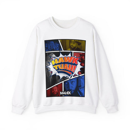 MAL€K Hawk Tuah Crewneck Sweatshirt v1