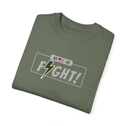 Fight T-shirt Silver