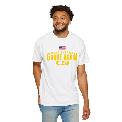 Make America Great Again White-Gold T-shirt