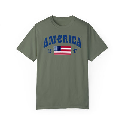 America T-shirt Blue