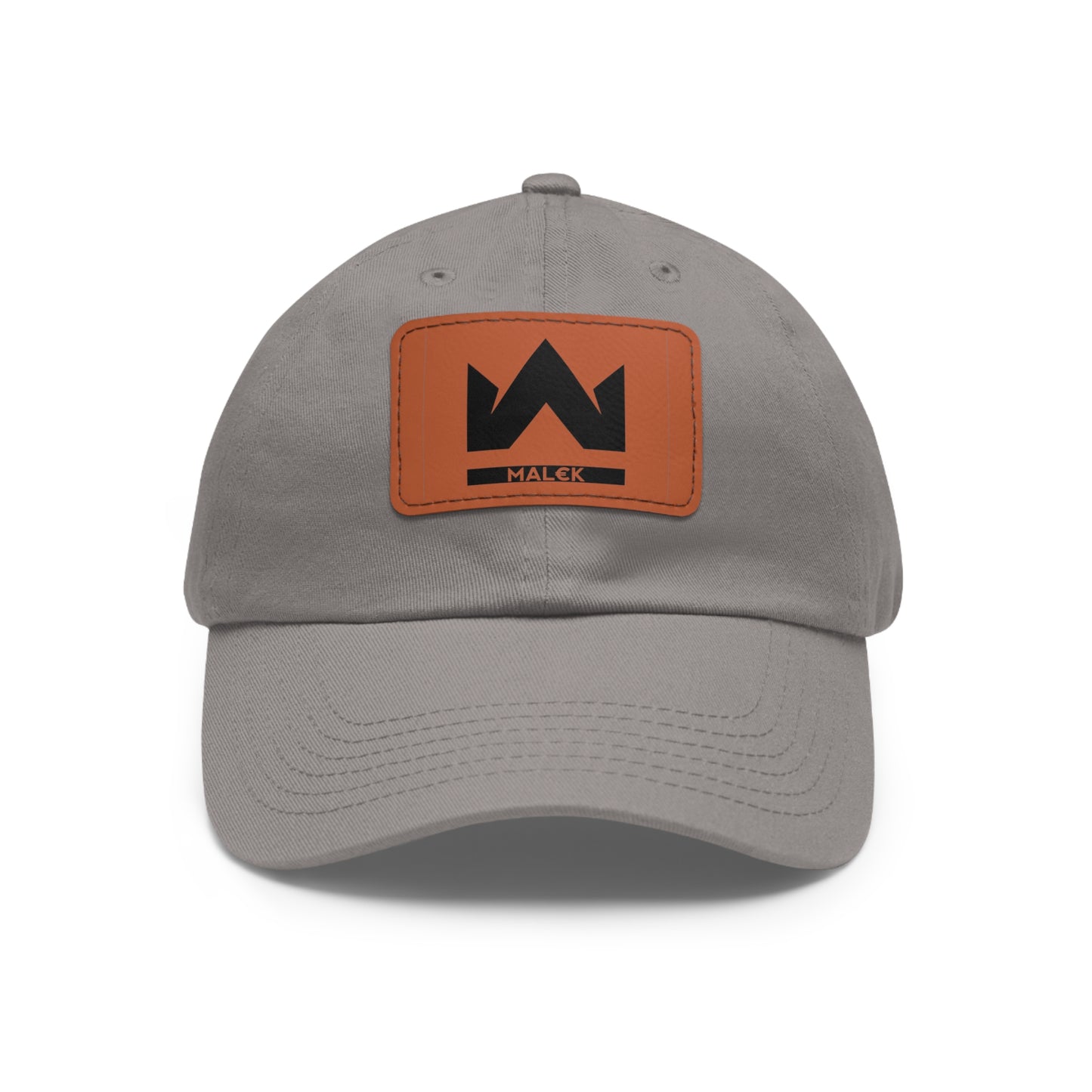 MAL€K Hat with Leather Patch (Rectangle)