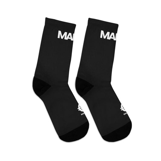 MAL€K Black Socks v3