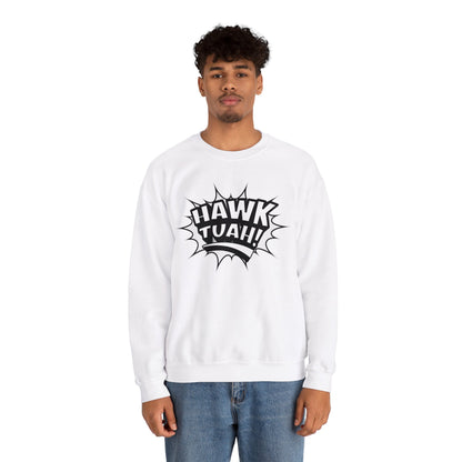 MAL€K Hawk Tuah Crewneck Sweatshirt v2