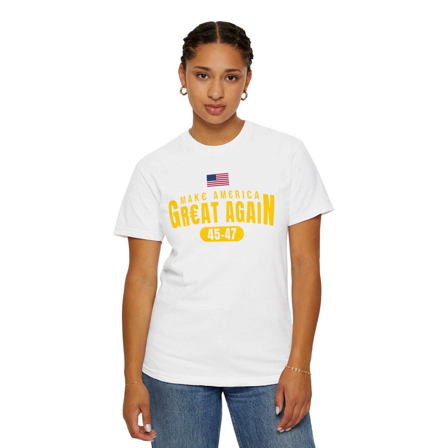 Make America Great Again White-Gold T-shirt