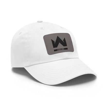 MAL€K Hat with Leather Patch (Rectangle)