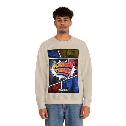 MAL€K Hawk Tuah Crewneck Sweatshirt v1