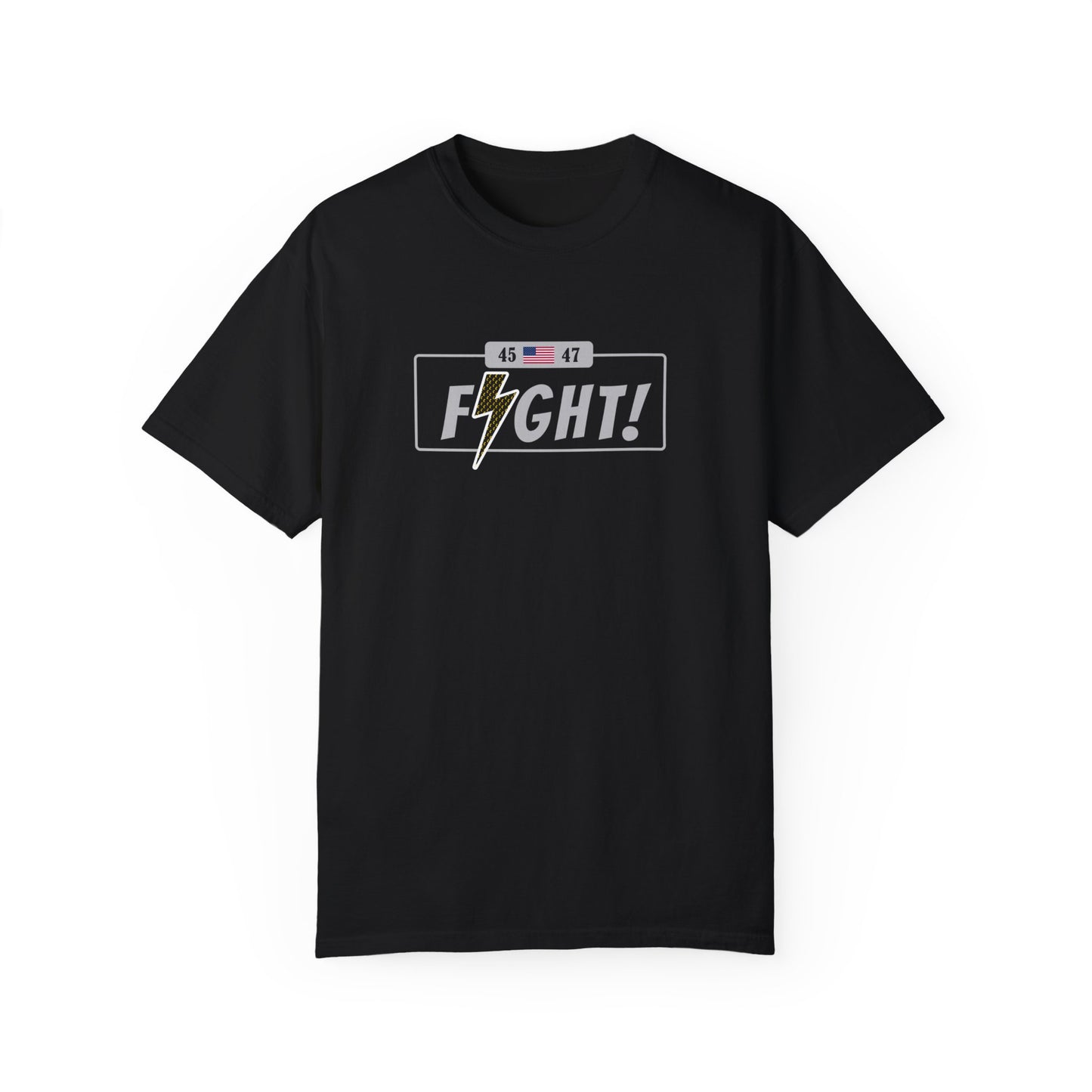 Fight T-shirt Silver