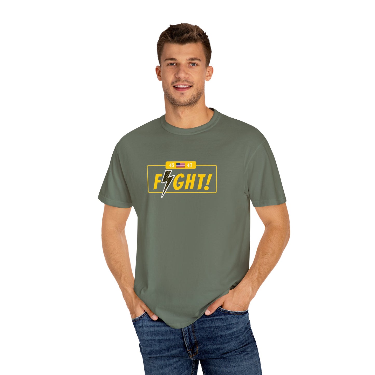 Fight T-shirt Gold