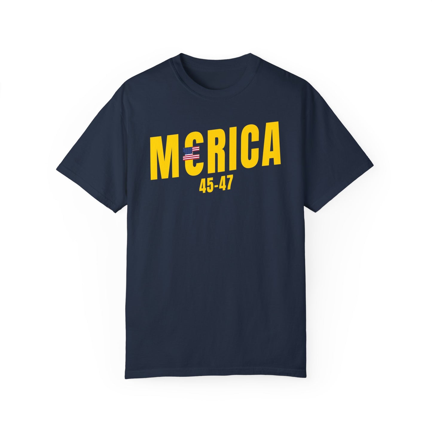 Merica T-shirt Gold