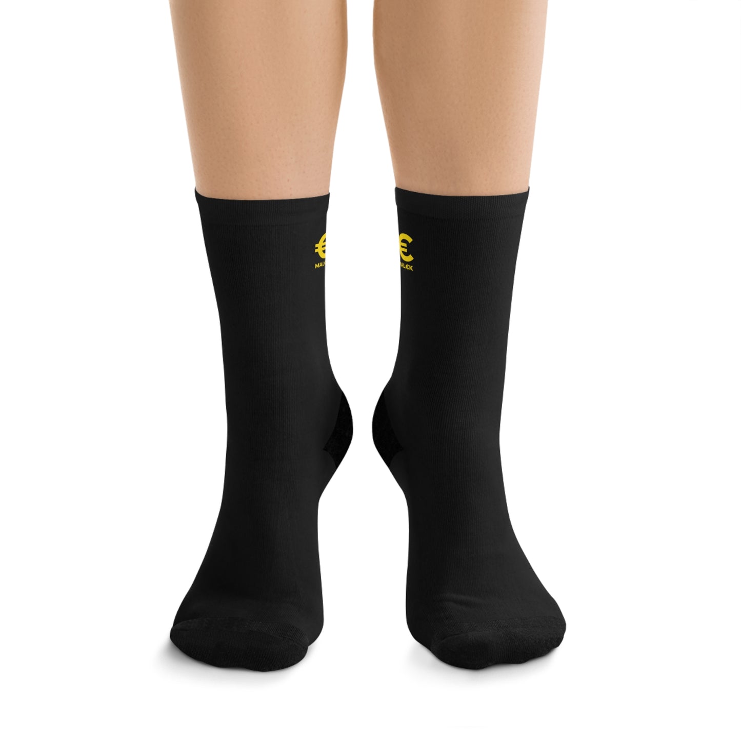 MAL€K Black Socks v1