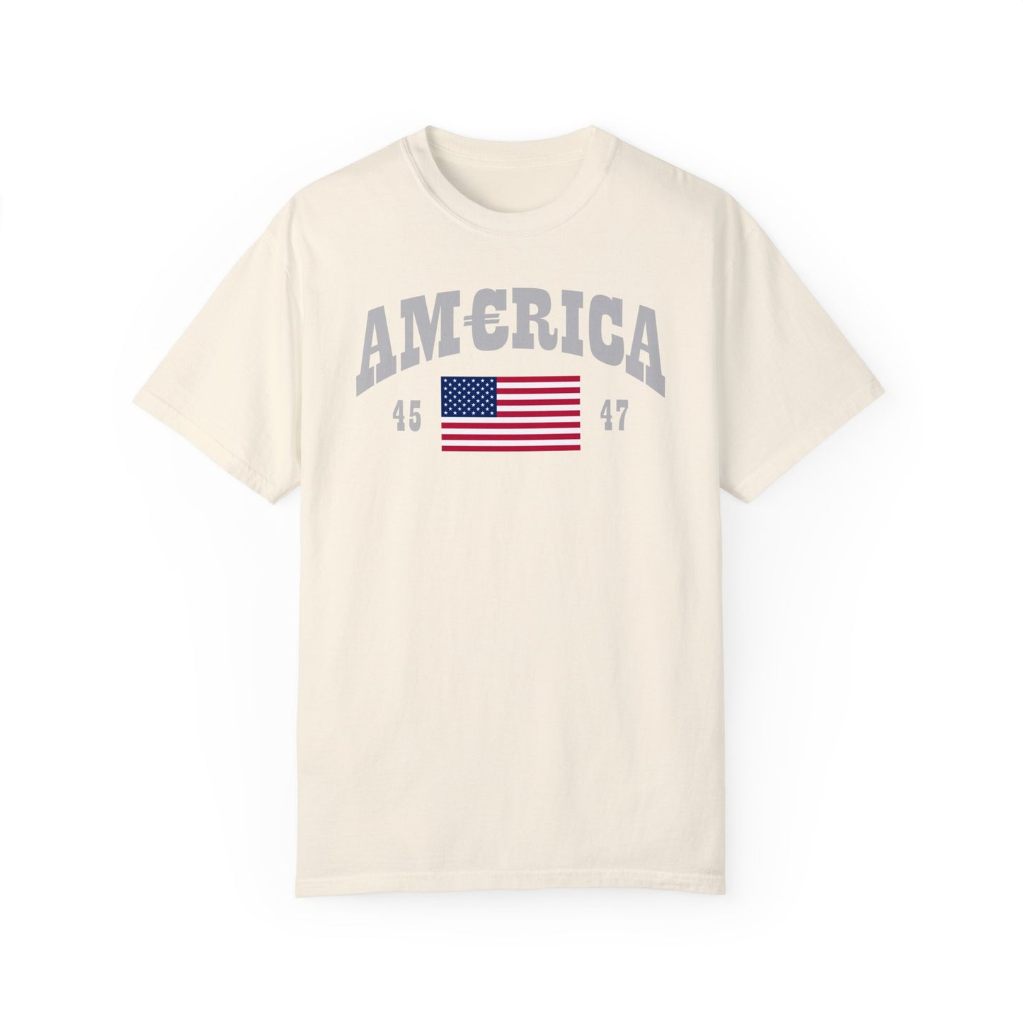 America T-shirt Silver