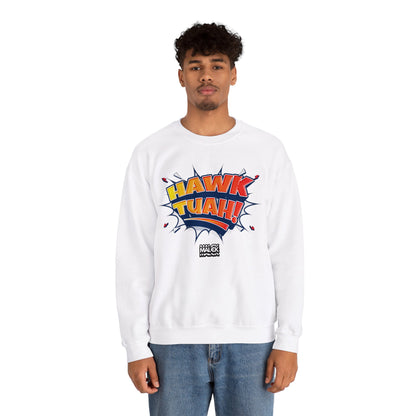 MAL€K Hawk Tuah Crewneck Sweatshirt V4